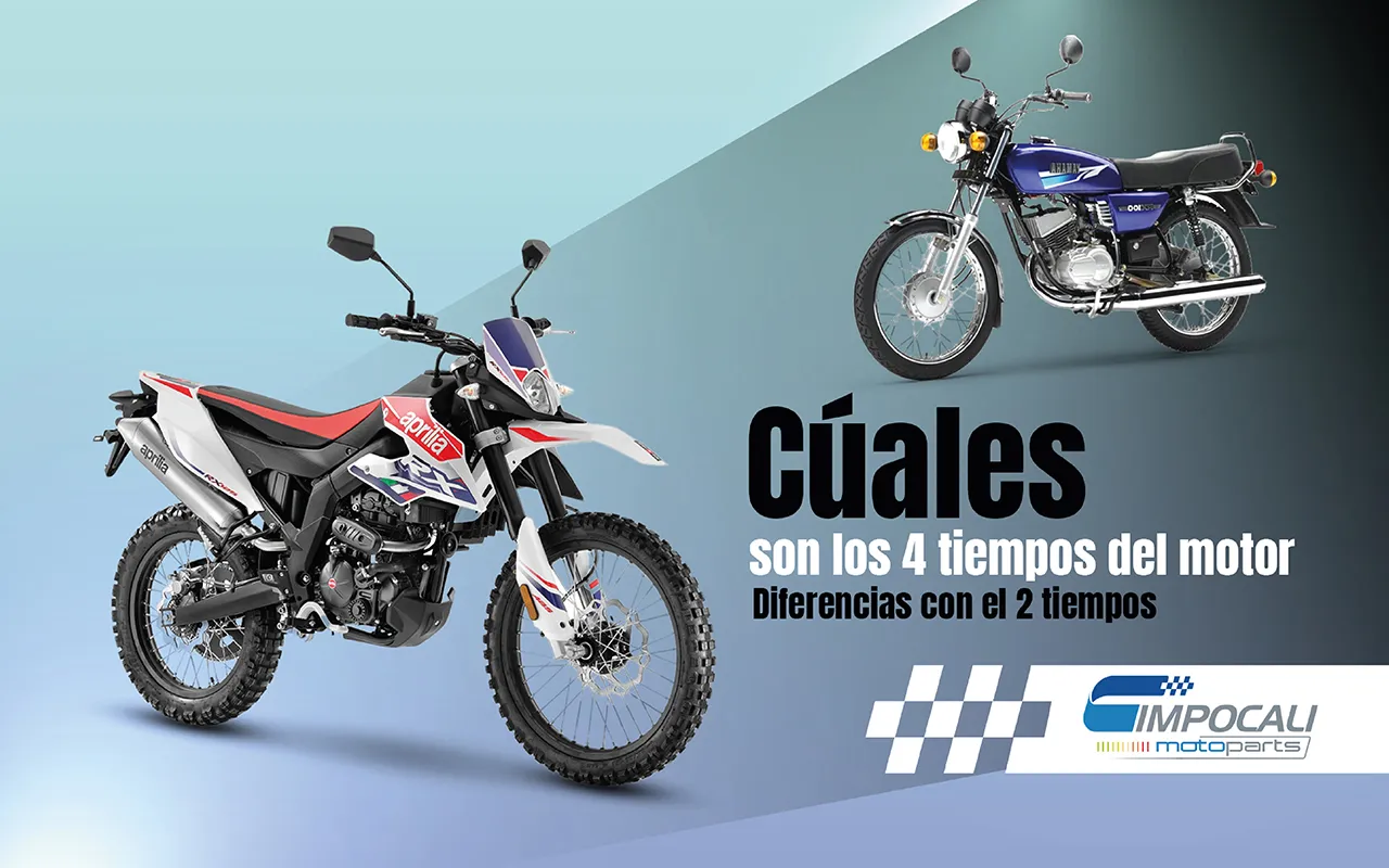 Cuáles son los 4 tiempos del motor: usos | Impocali Motoparts