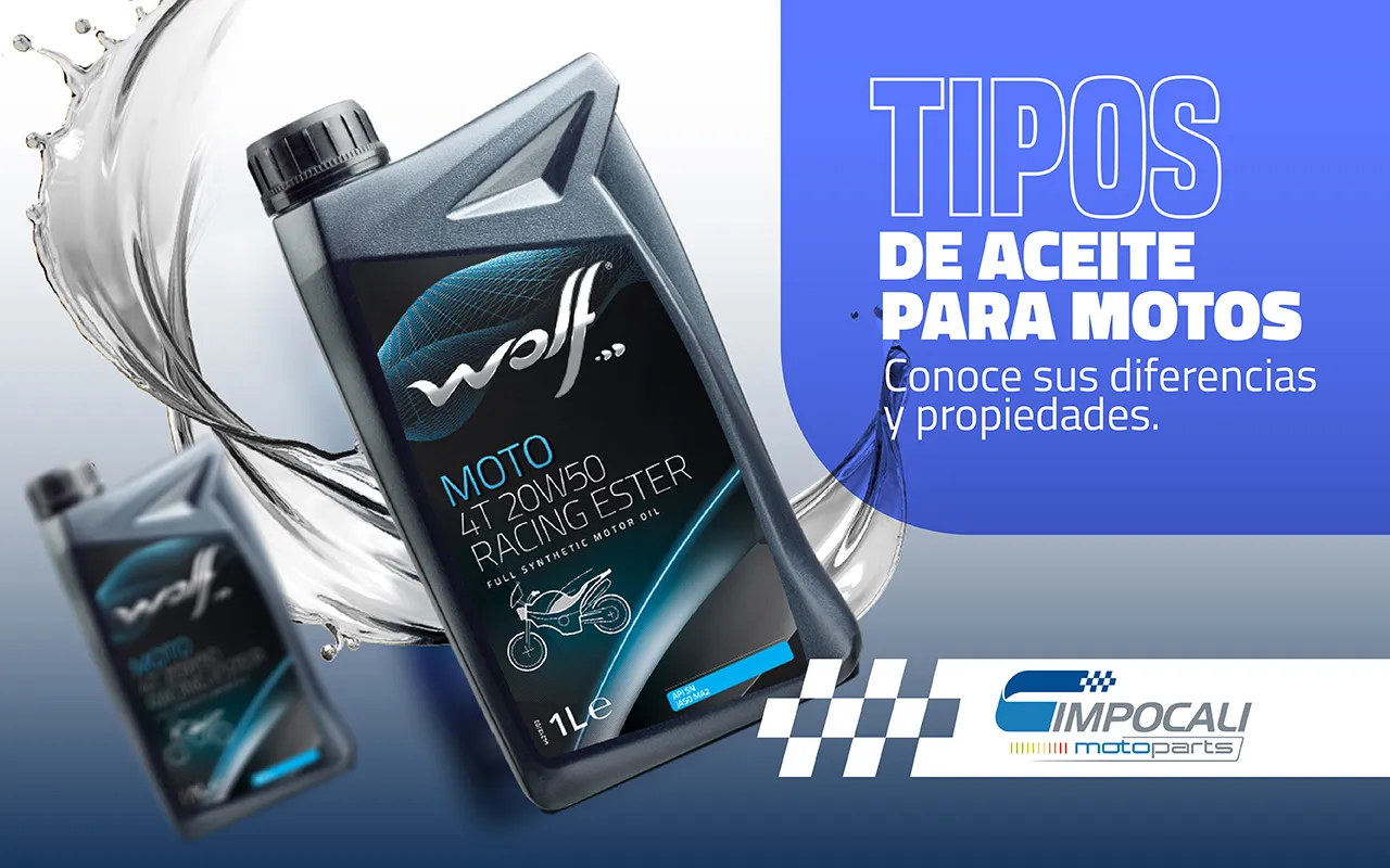 Tipos de aceite para motos: propiedades | Impocali Motoparts