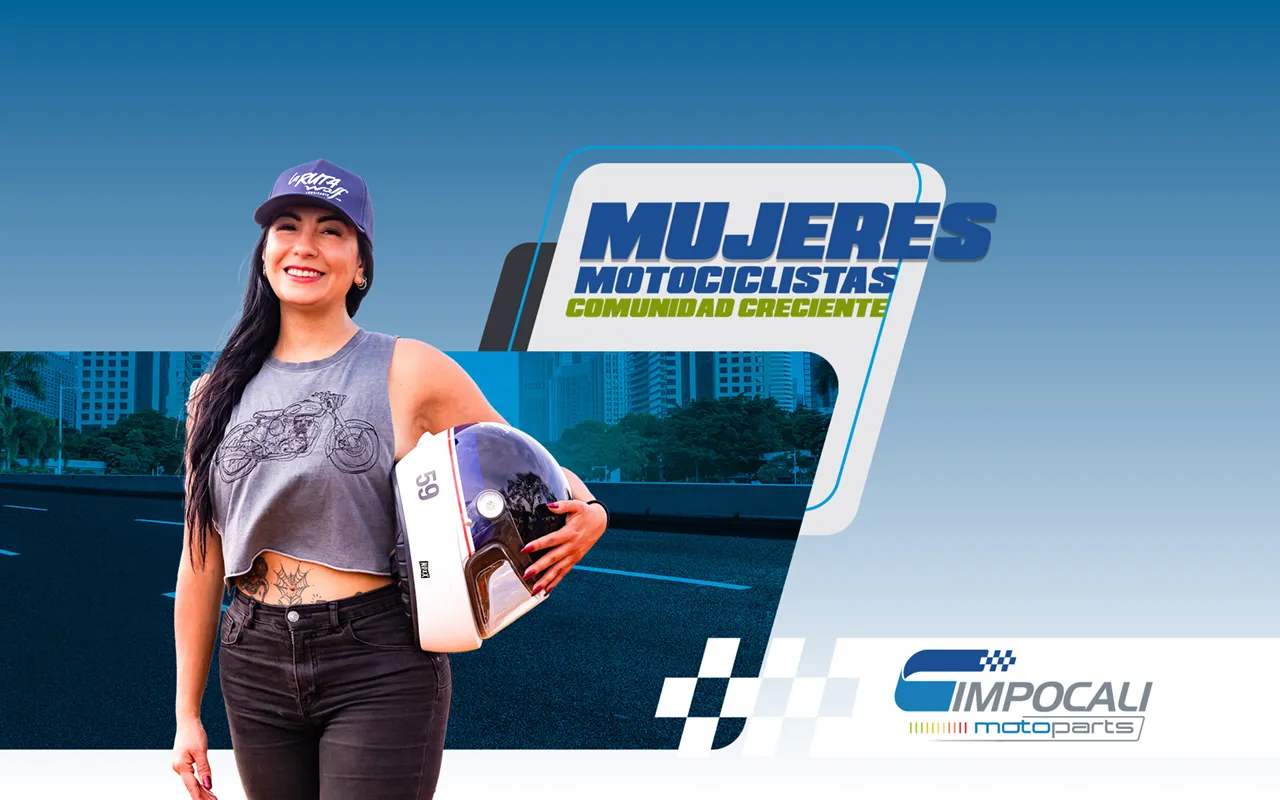 Mujeres motociclistas: comunidad creciente | Impocali Motoparts