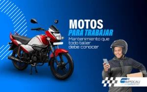 Motos para trabajar: claves de mantenimiento | Impocali Motoparts